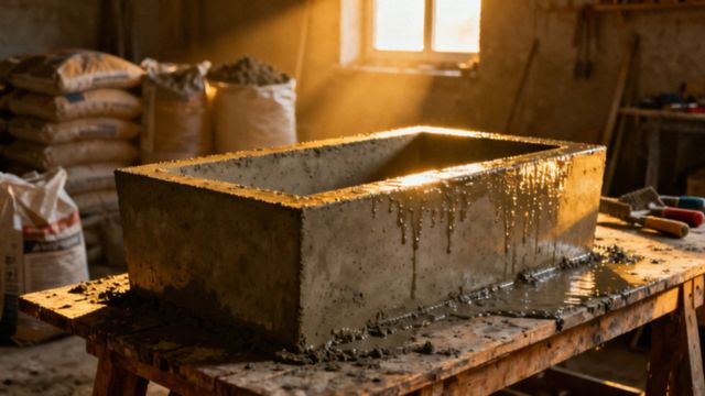 Jak zrobić donicę z betonu architektonicznego? Krok po kroku do nowoczesnego ogrodu