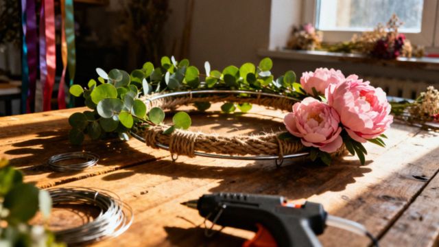 Jak zrobić wianek na obręczy? Krok po kroku z poradami DIY
