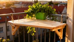 Jak zrobić wiszący stolik na balkon? Poradnik krok po kroku