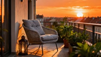 Jaki fotel na balkon wybrać? Wygoda i styl w małej przestrzeni