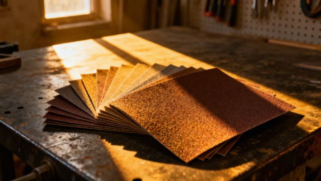 Jaki papier ścierny do metalu przed malowaniem? Gradacja i porady