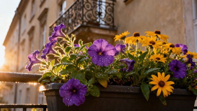 Jakie kwiaty na balkon w sierpniu? Najlepsze rośliny do sadzenia