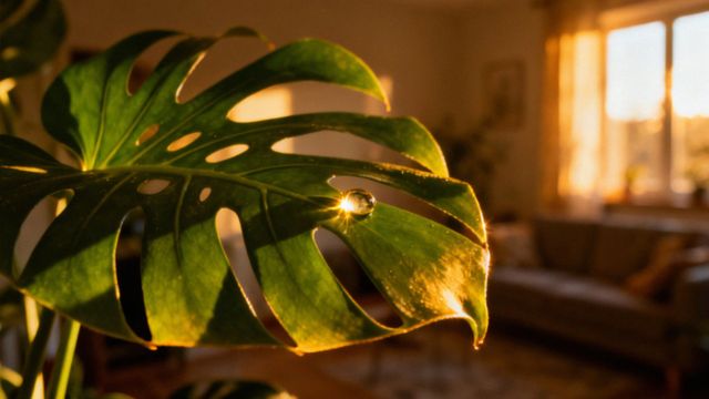 Kiedy monstera płacze? Oznaki, przyczyny i pielęgnacja