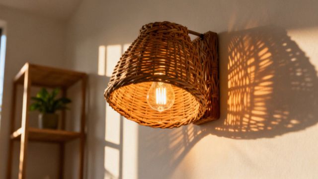 Kinkiety wiklinowe — jak wprowadzić naturalny styl do wnętrza?