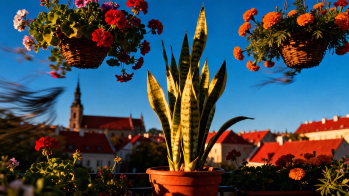 Kwiaty, którym nie przeszkadza przeciąg — idealne rośliny do domu i na balkon