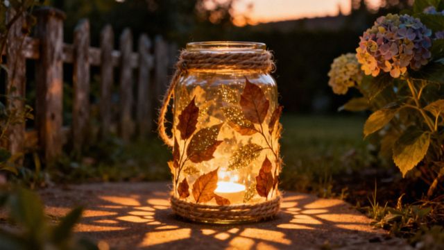 Lampion — jak zrobić go z słoika, papieru i recyklingu?