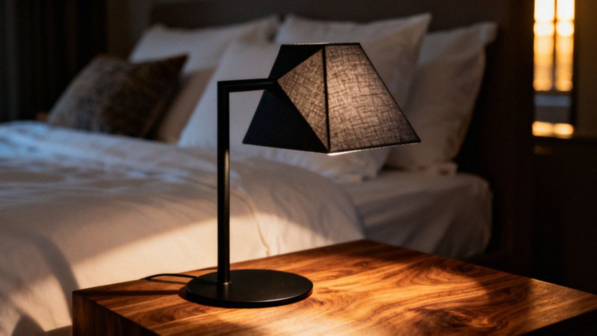 Lampki nocne design — jak wybrać idealną lampkę do sypialni?