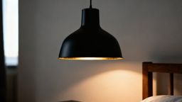 Lampy czarne do sypialni — jak wybrać idealne oświetlenie?