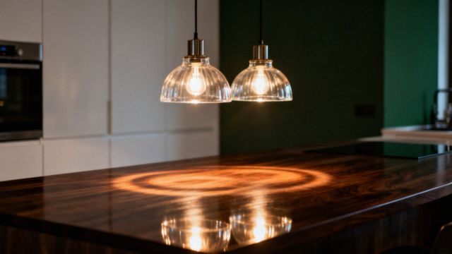 Lampy kuchenne wiszące podwójne — jak wybrać idealne oświetlenie?