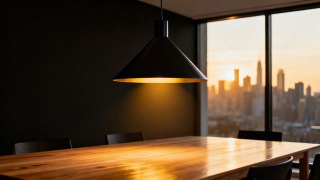 Czarne lampy wiszące — jak wybrać idealny model do wnętrza?