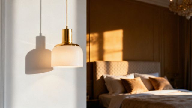 Lampy wiszące do sypialni — jak dobrać idealne oświetlenie?