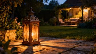 Latarnia ogrodowa lampion — jak wybrać i wykorzystać w ogrodzie?