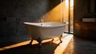 Łazienka z wanną na środku – jak zaplanować przestrzeń i urządzić domowe SPA?