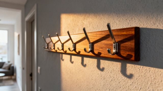 Listwa z wieszakami na ubrania — porządek i styl w Twoim wnętrzu