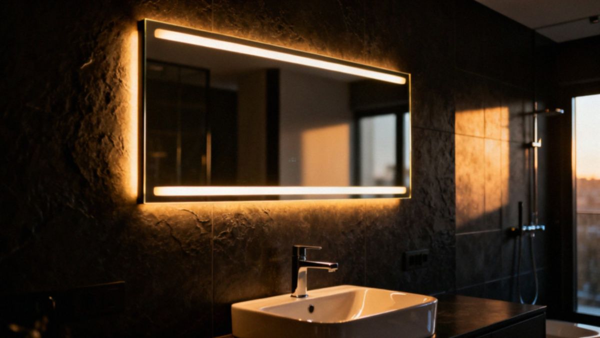 Lustro z LED-ami — nowoczesne rozwiązanie dla każdej łazienki