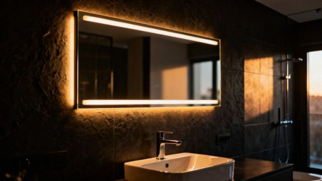 Lustro z LED-ami — nowoczesne rozwiązanie dla każdej łazienki