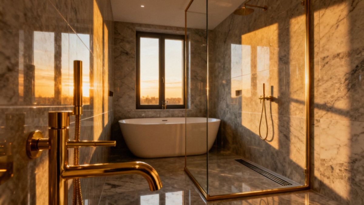 Mała łazienka z prysznicem i wanną — jak ją zaprojektować?