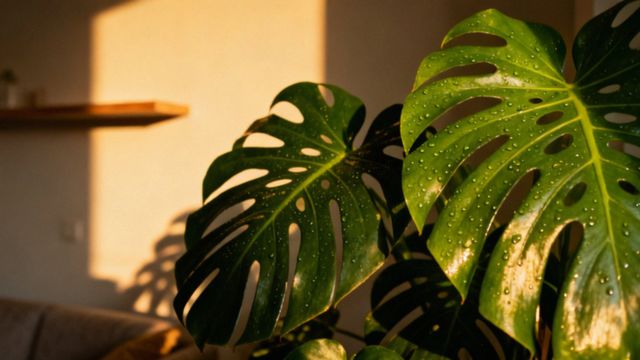 Monstera - jak dbać, aby miała zdrowe liście i pięknie rosła?