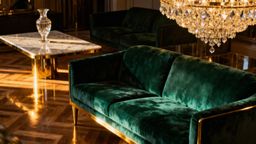 Nowoczesny salon glamour — jak zaprojektować elegancką przestrzeń?