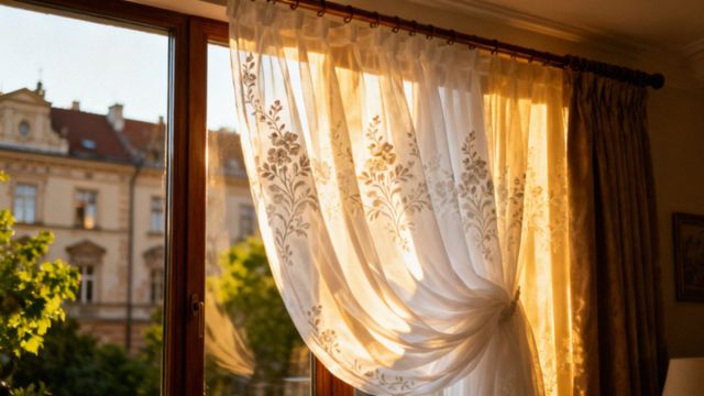 Ozdobne firany do salonu — jak wybrać idealne i dopasować do stylu wnętrza?