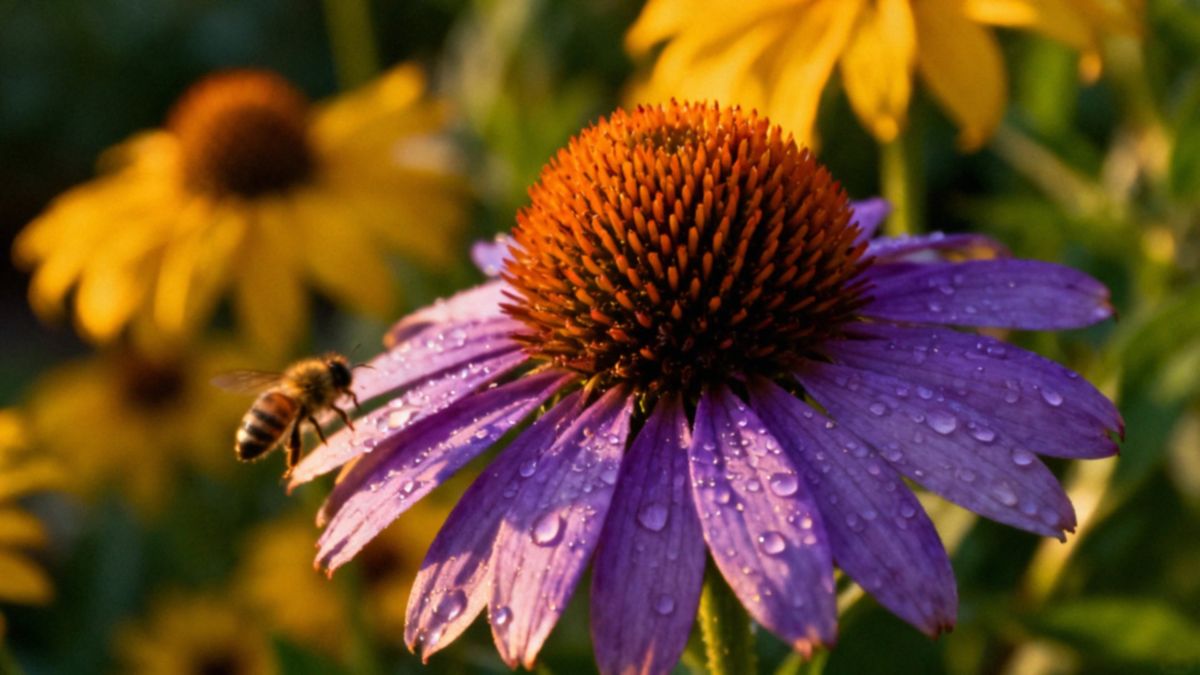 Rudbekia a jeżówka — różnice, pielęgnacja i właściwości