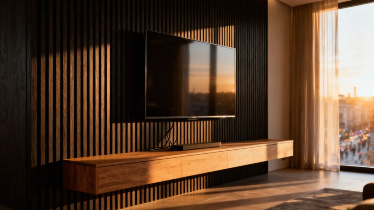 Ściana pod TV — jak zaplanować funkcjonalną i stylową aranżację?