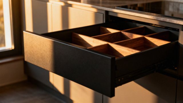 Szuflady do szafki kuchennej — jak wybrać i zorganizować przestrzeń?