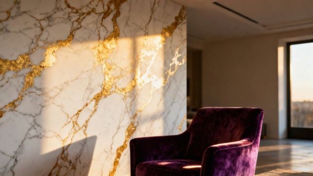 Tapety na ścianę marmur — elegancja i styl w Twoim wnętrzu