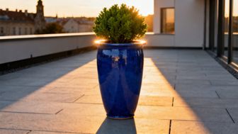 Wysokie donice ceramiczne — elegancja i funkcjonalność w ogrodzie