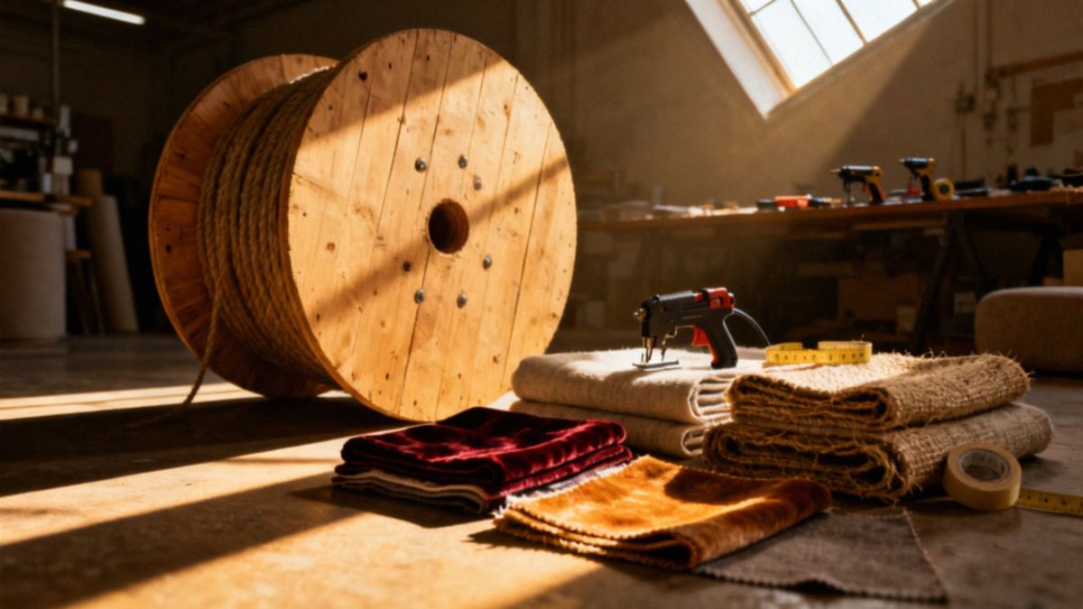 Z czego zrobić pufę? Pomysły i materiały do DIY
