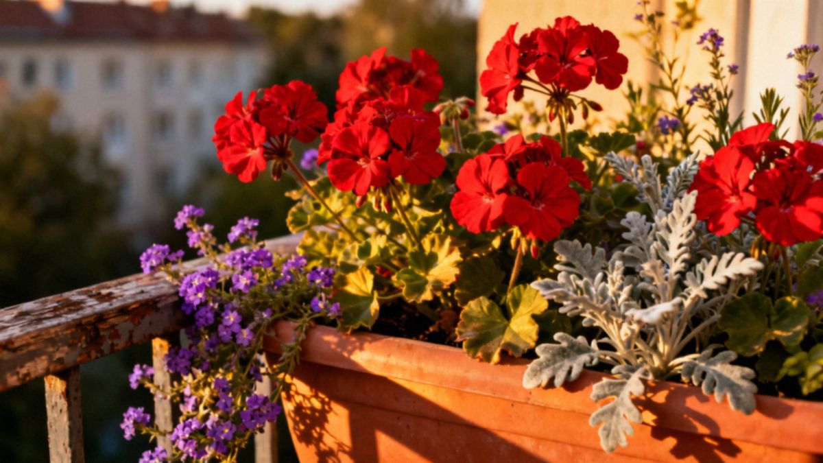 Z czym łączyć pelargonie na balkon? Idealne rośliny do kompozycji