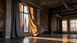Zasłony w stylu industrialnym — jak wybrać i dopasować do wnętrza?