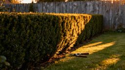 Żywopłot z cisa — jaką odległość od ogrodzenia zachować?